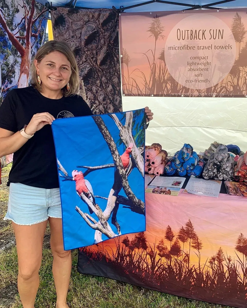 Twin Galahs - all rounder size