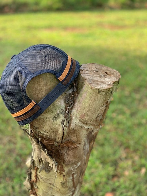 Outback Sun Cap - Navy Blue